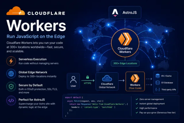 Cloudflare Workers Free AstroJS Hosting service for fast edge deployment