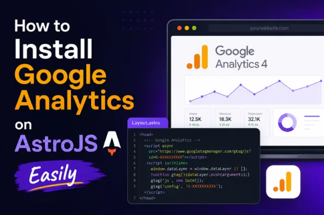 Google Analytics on AstroJS Easily