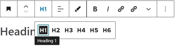 Put an H1 Tag in Your Blog Posts